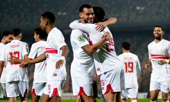 فوز نادي الزمالك على أنيمبا النيجيري